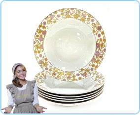 B179 Lolli 6 pcs Piring Makan 9 inch
